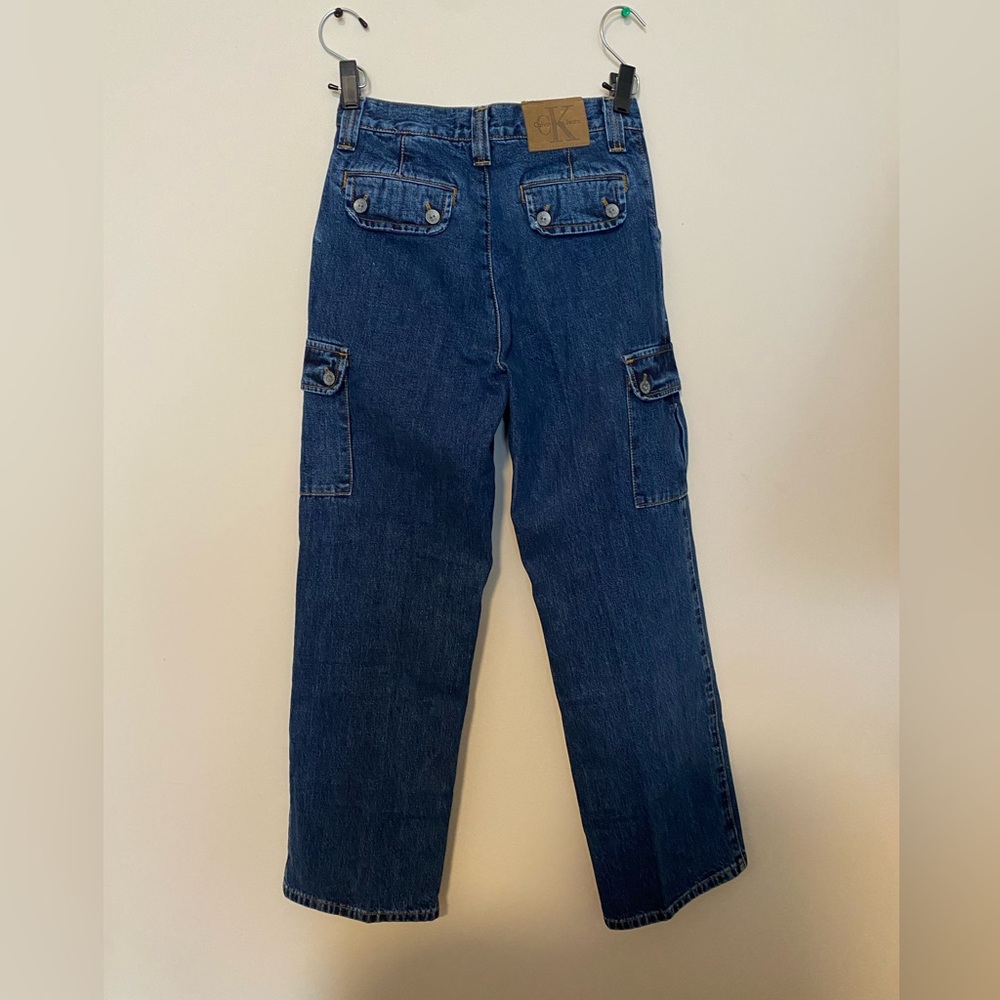 vintage calvin klein cargo jeans
